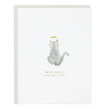 Angel Cat Card - Ramona & Ruth