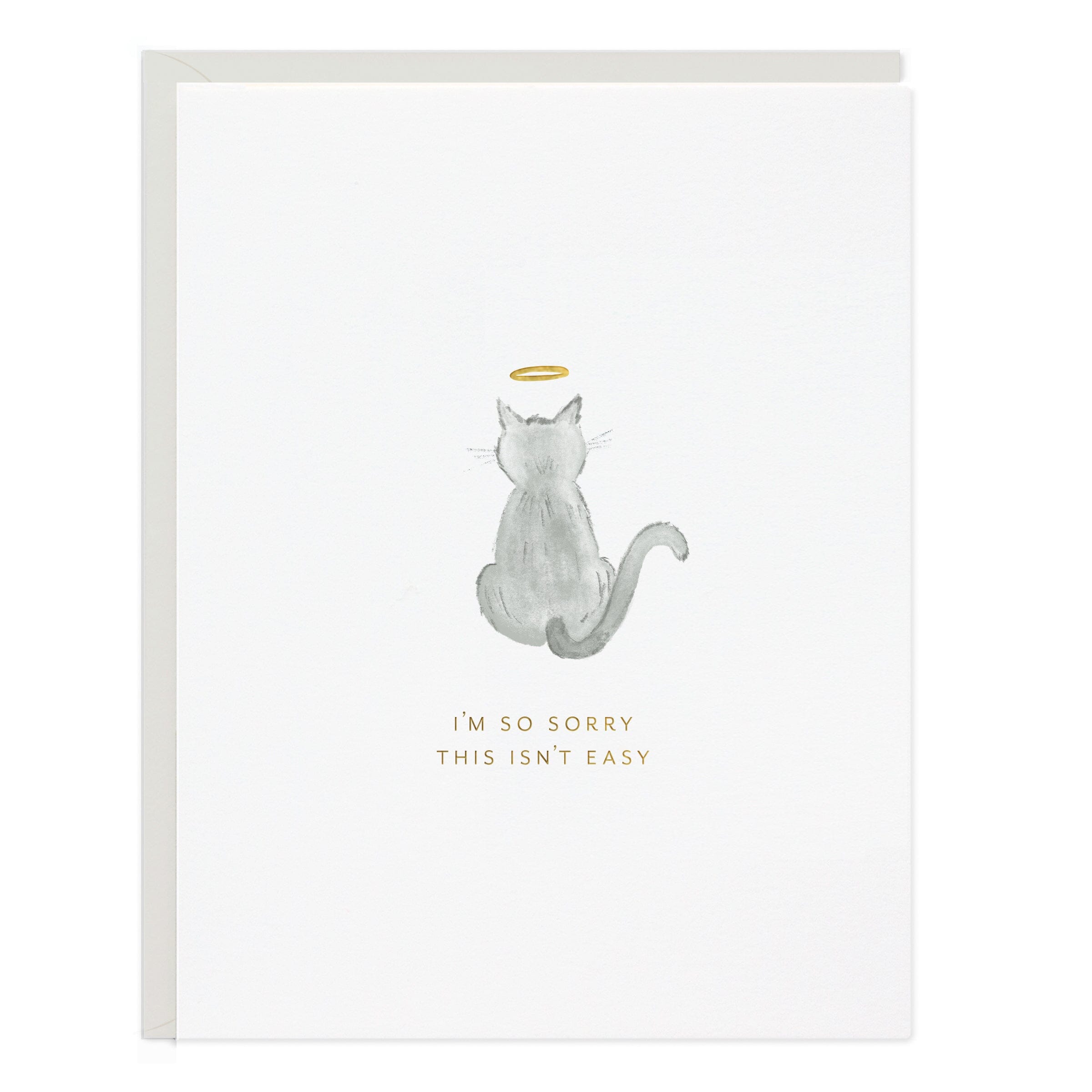 Angel Cat Card - Ramona & Ruth