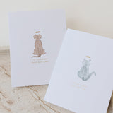 Angel Dog Card - Ramona & Ruth