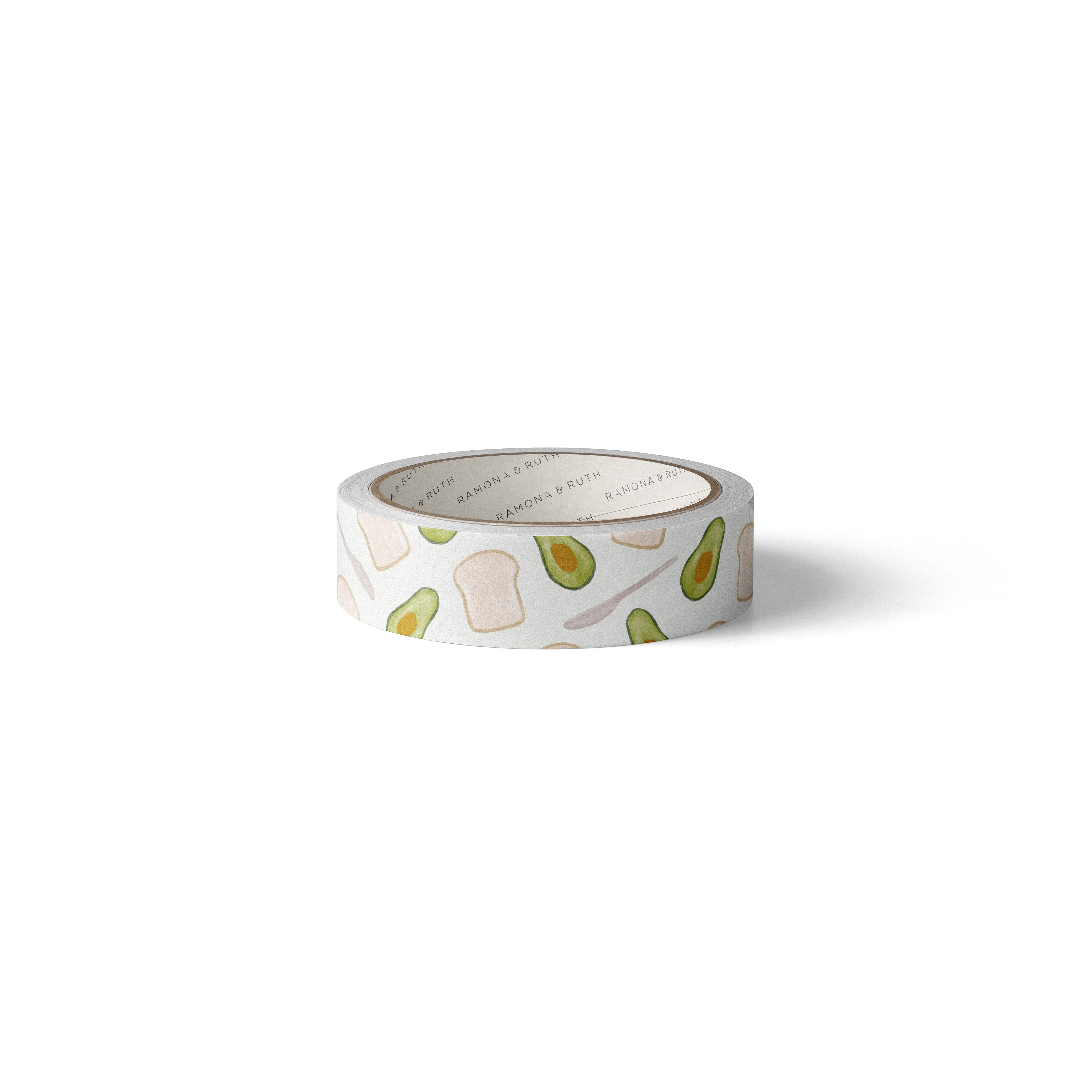 Avocado Toast Washi Tape - Ramona & Ruth