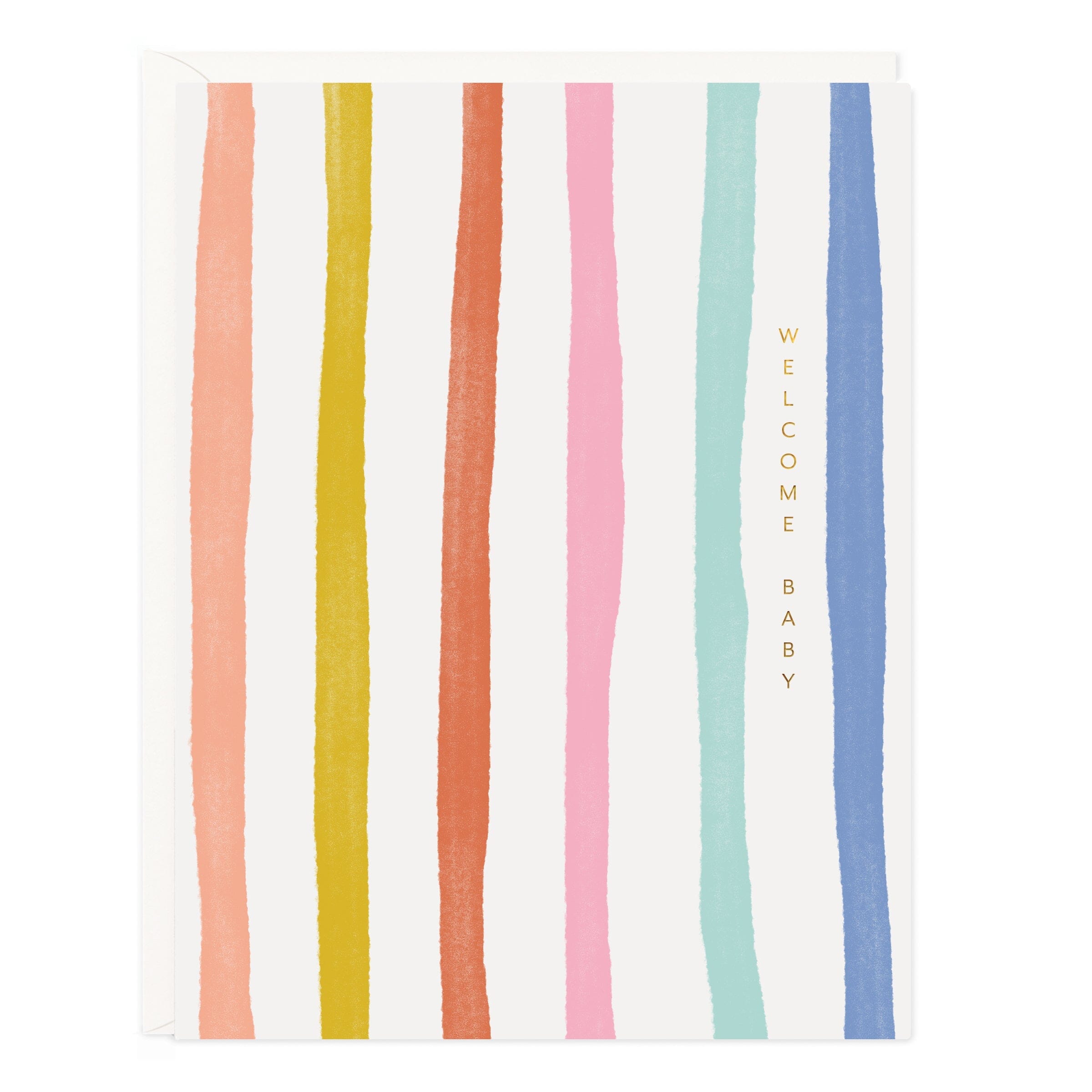 Baby Stripes Card - Ramona & Ruth