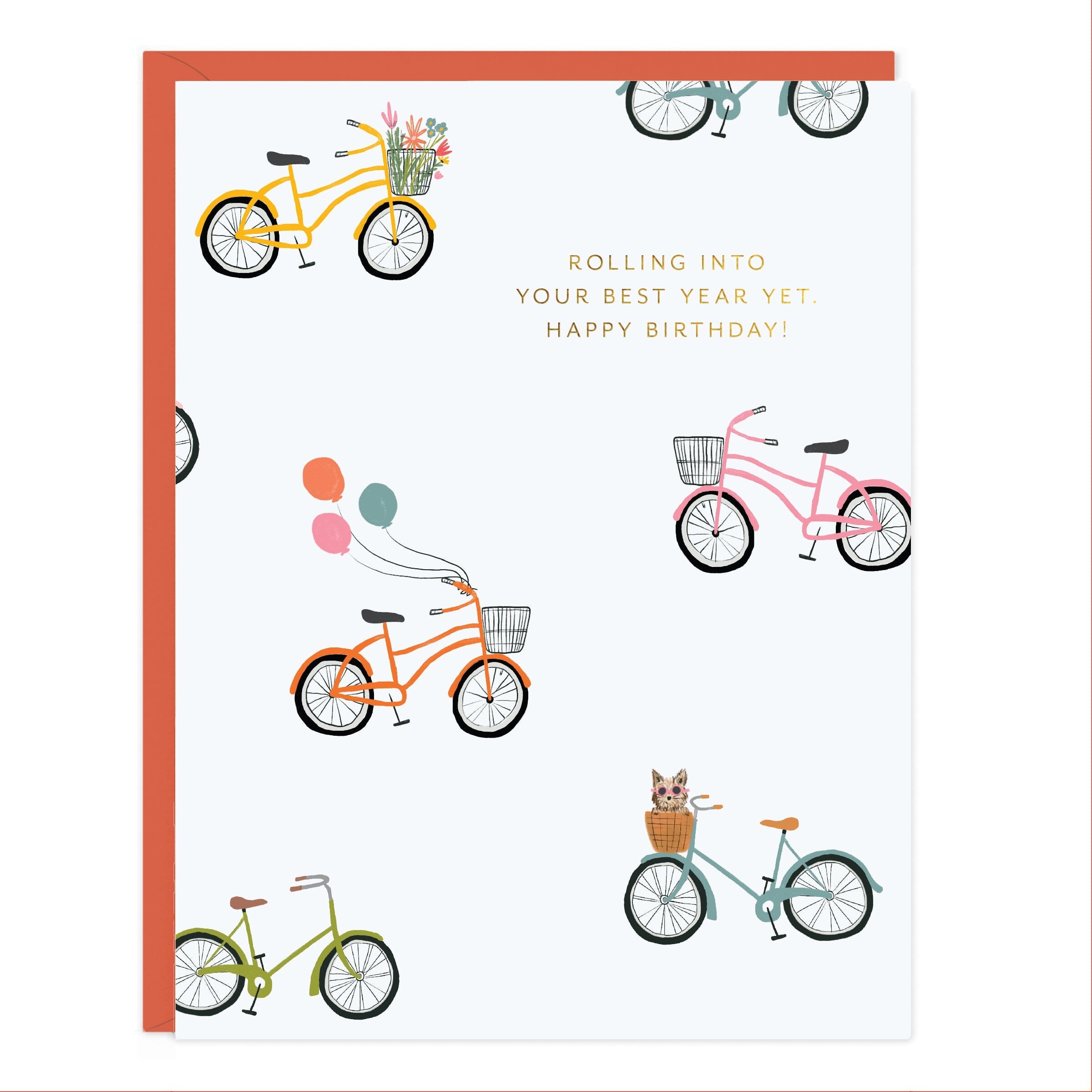 Bike Birthday Card - Ramona & Ruth