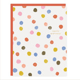 Birthday Confetti Dots Card - Ramona & Ruth