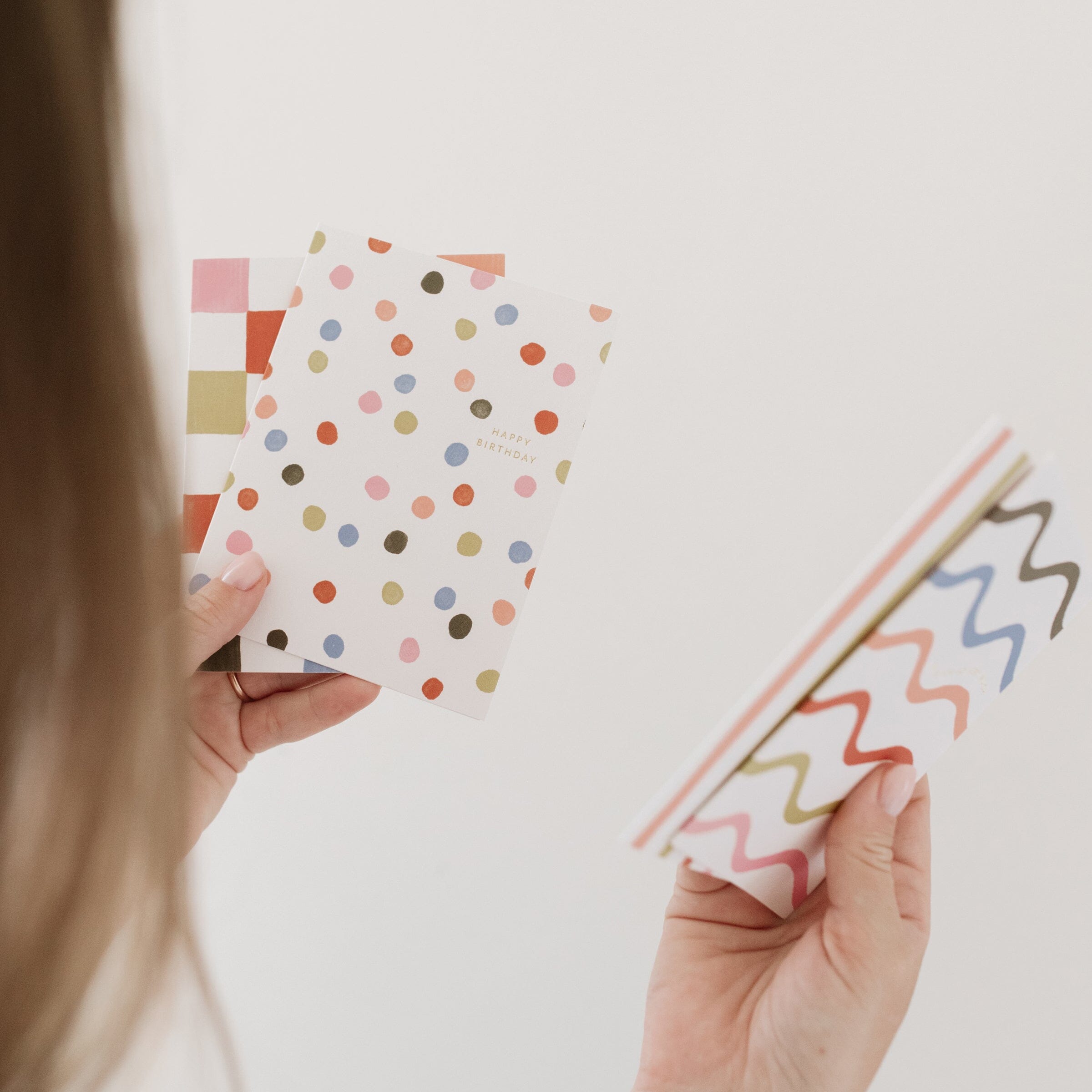 Birthday Confetti Dots Card - Ramona & Ruth