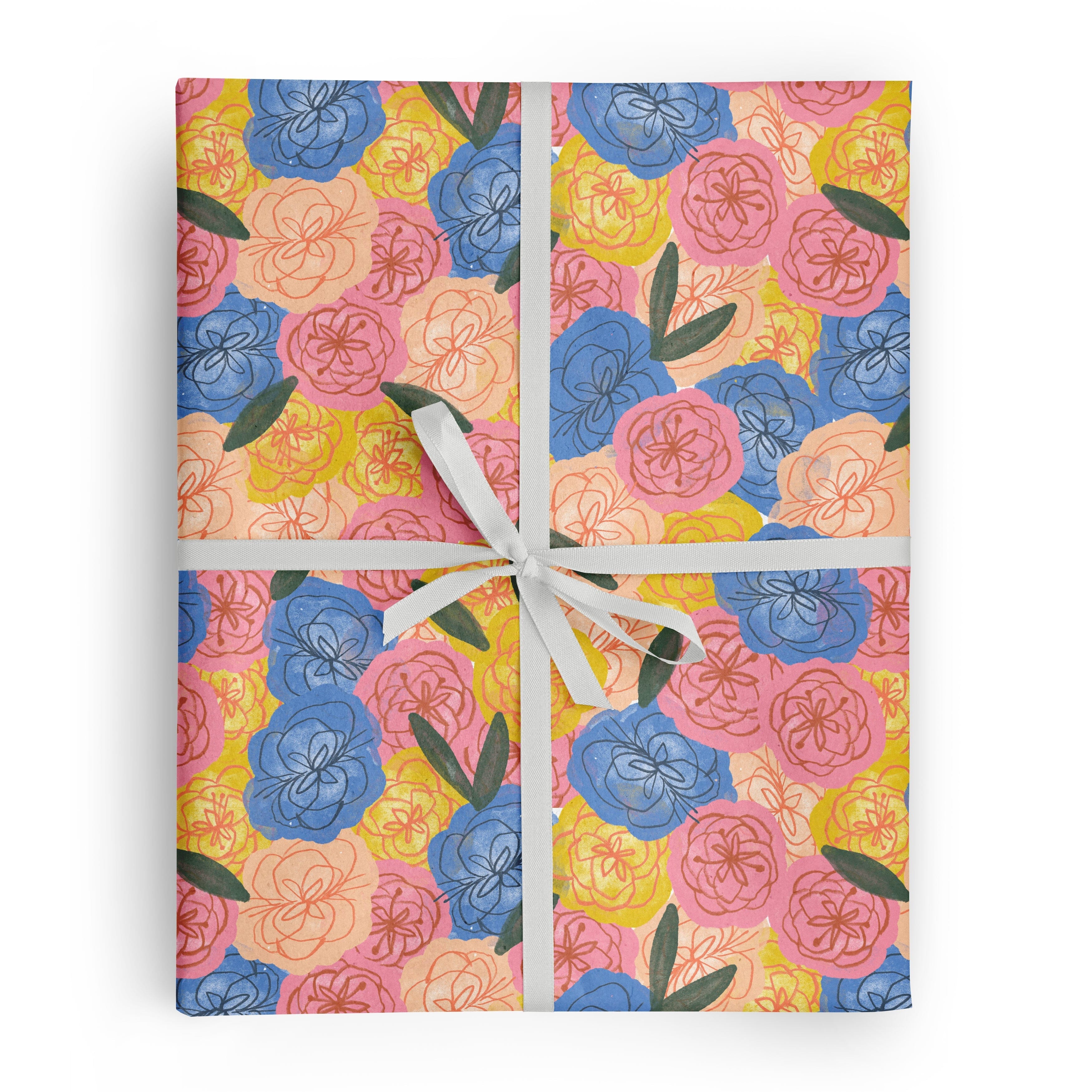 Blossoms Gift Wrap - Ramona & Ruth