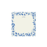 Blue Vines Notes Block Notepad - Ramona & Ruth