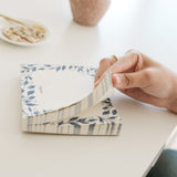 Blue Vines Notes Block Notepad - Ramona & Ruth