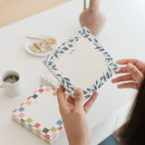Blue Vines Notes Block Notepad - Ramona & Ruth