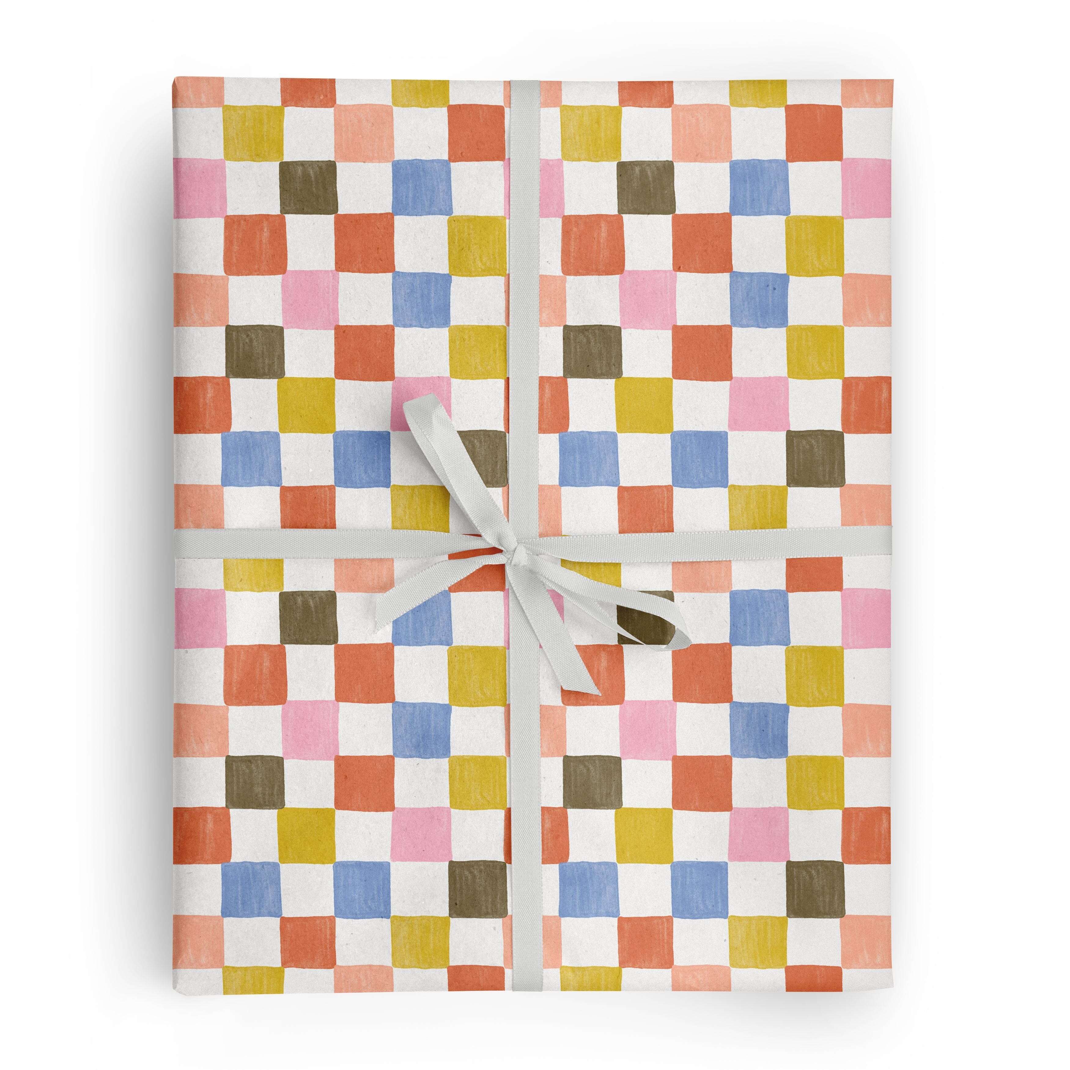 Check Gift Wrap - Ramona & Ruth