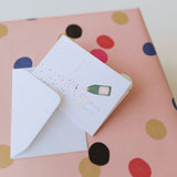 Cheers Champagne Mini Card - Ramona & Ruth