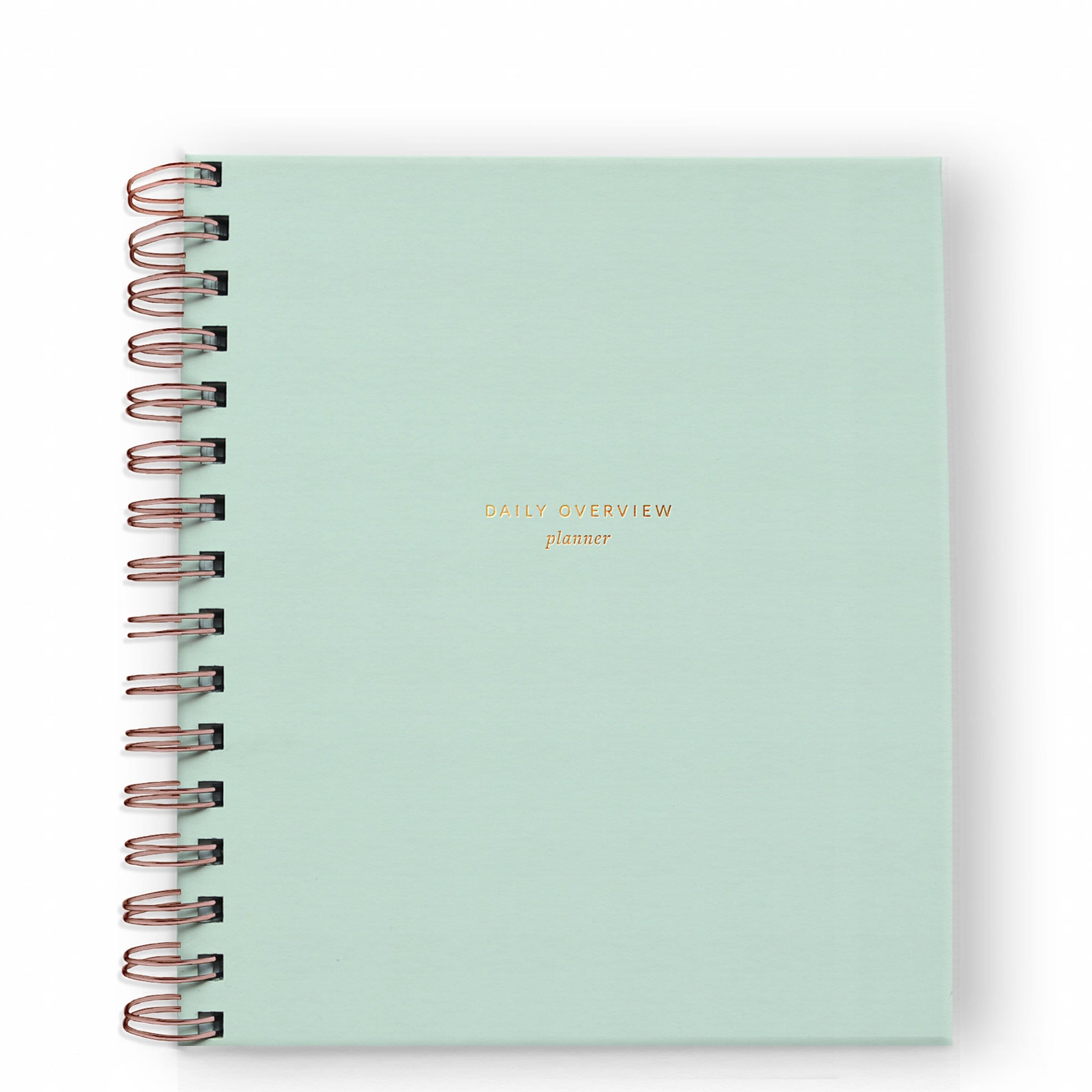 Daily Overview Planner - Ramona & Ruth Mint Standard Cover
