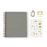 Daily Overview Planner Set in Light Sage - Ramona & Ruth