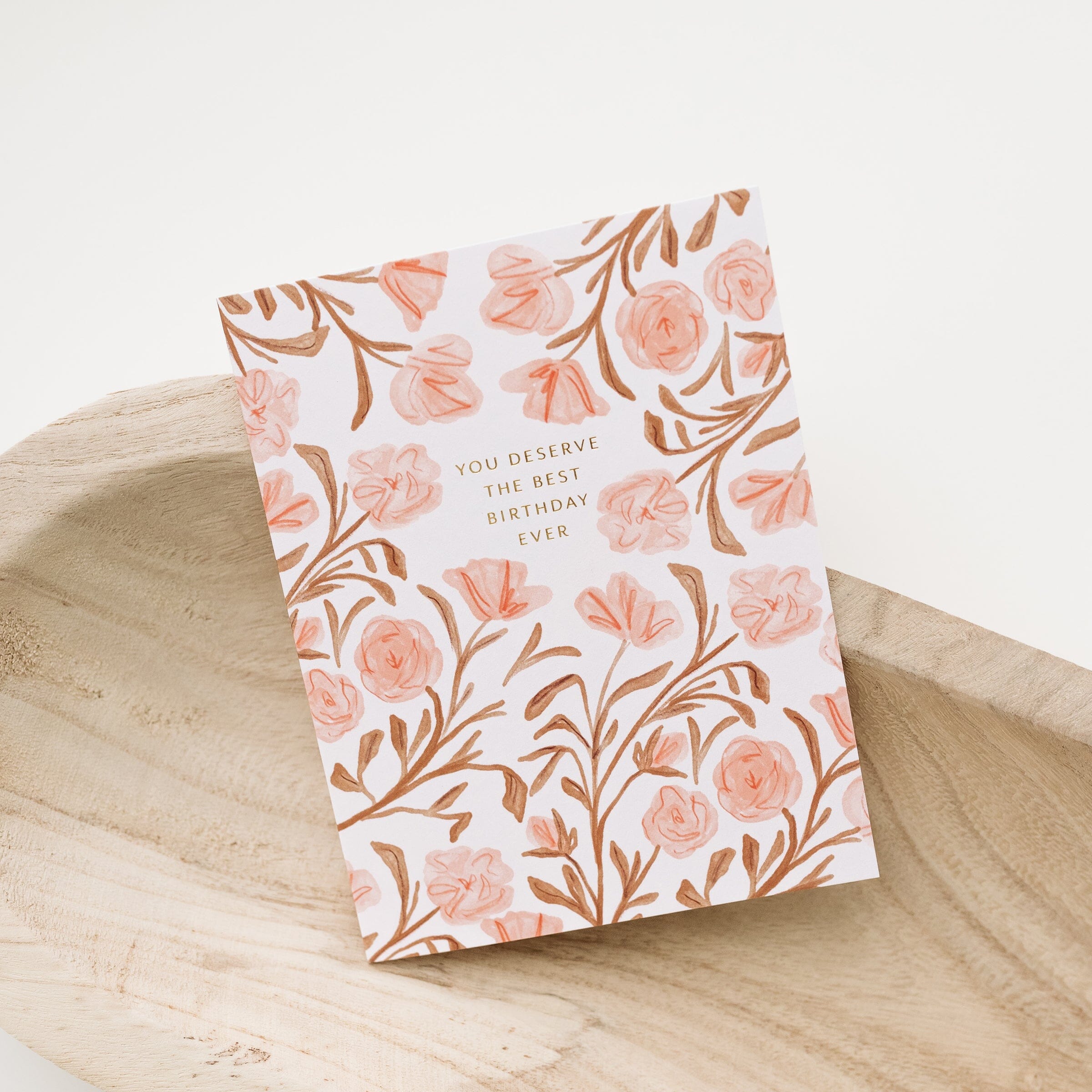 Deserve Best Birthday Blooms Card - Ramona & Ruth