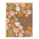 Happy Couple Flowers Card - Ramona & Ruth