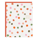 Holiday Confetti Card - Ramona & Ruth