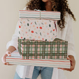 Holiday Plaid Gift Wrap Roll - Ramona & Ruth