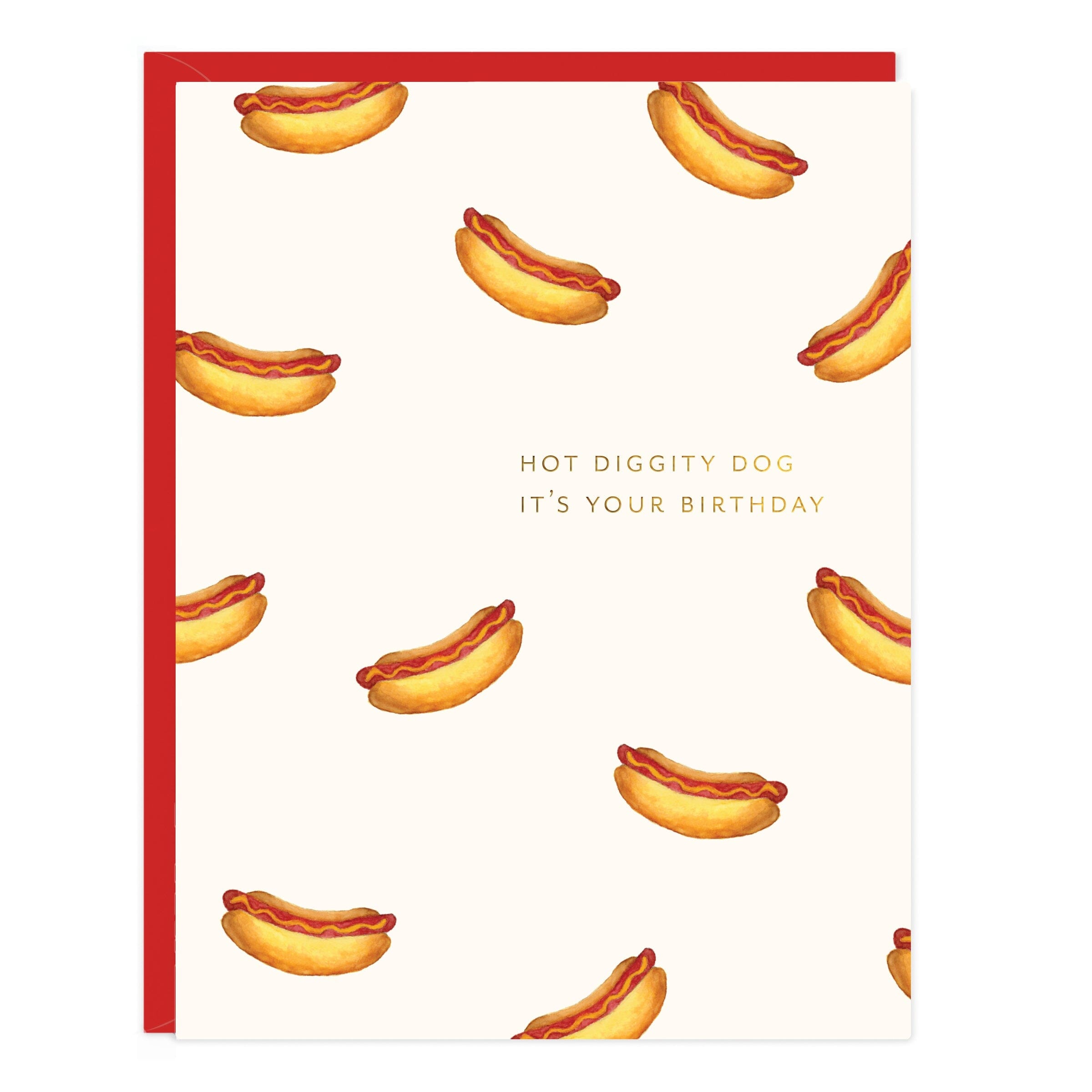 Hot Dog Birthday Card - Ramona & Ruth