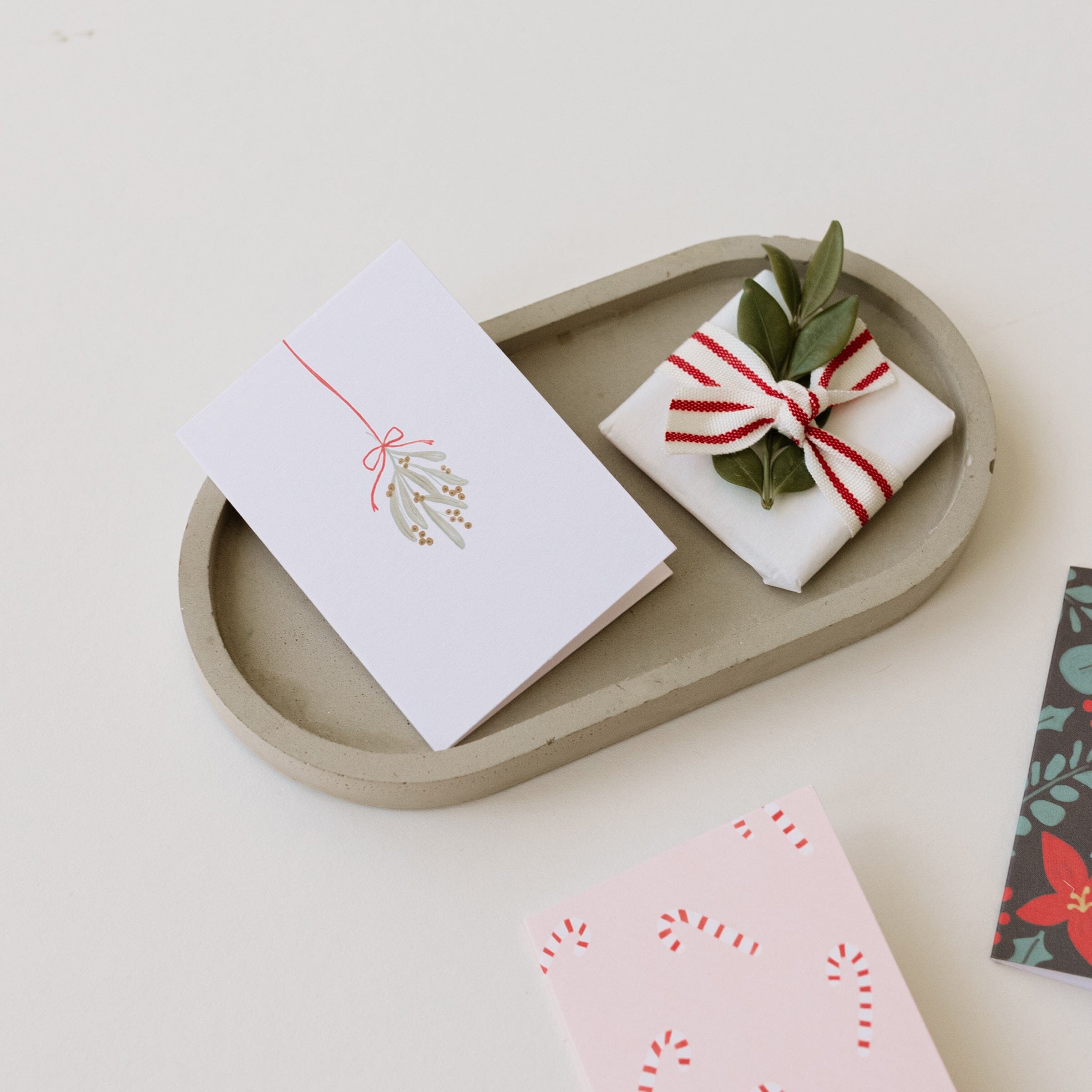 Mistletoe Mini Card - Ramona & Ruth