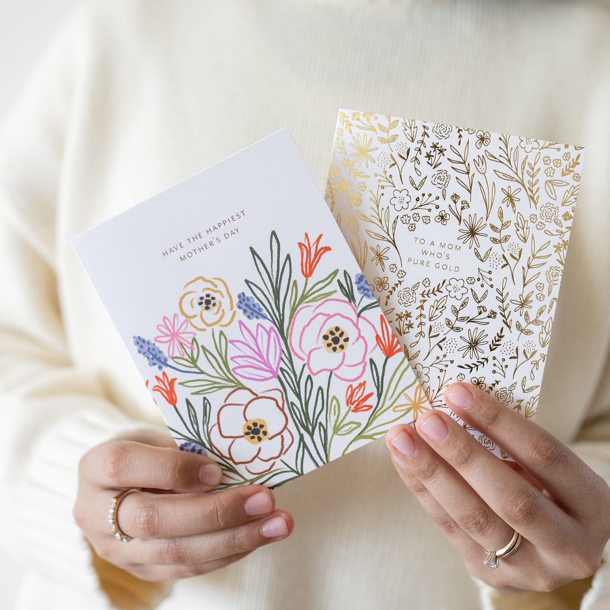 Mom Happy Garden Card - Ramona & Ruth