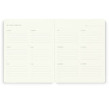 Orange Vine Stitched Monthly Planner - Ramona & Ruth