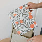 Orange Vine Stitched Monthly Planner - Ramona & Ruth