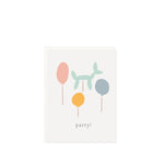 Party Balloons Mini Card - Ramona & Ruth