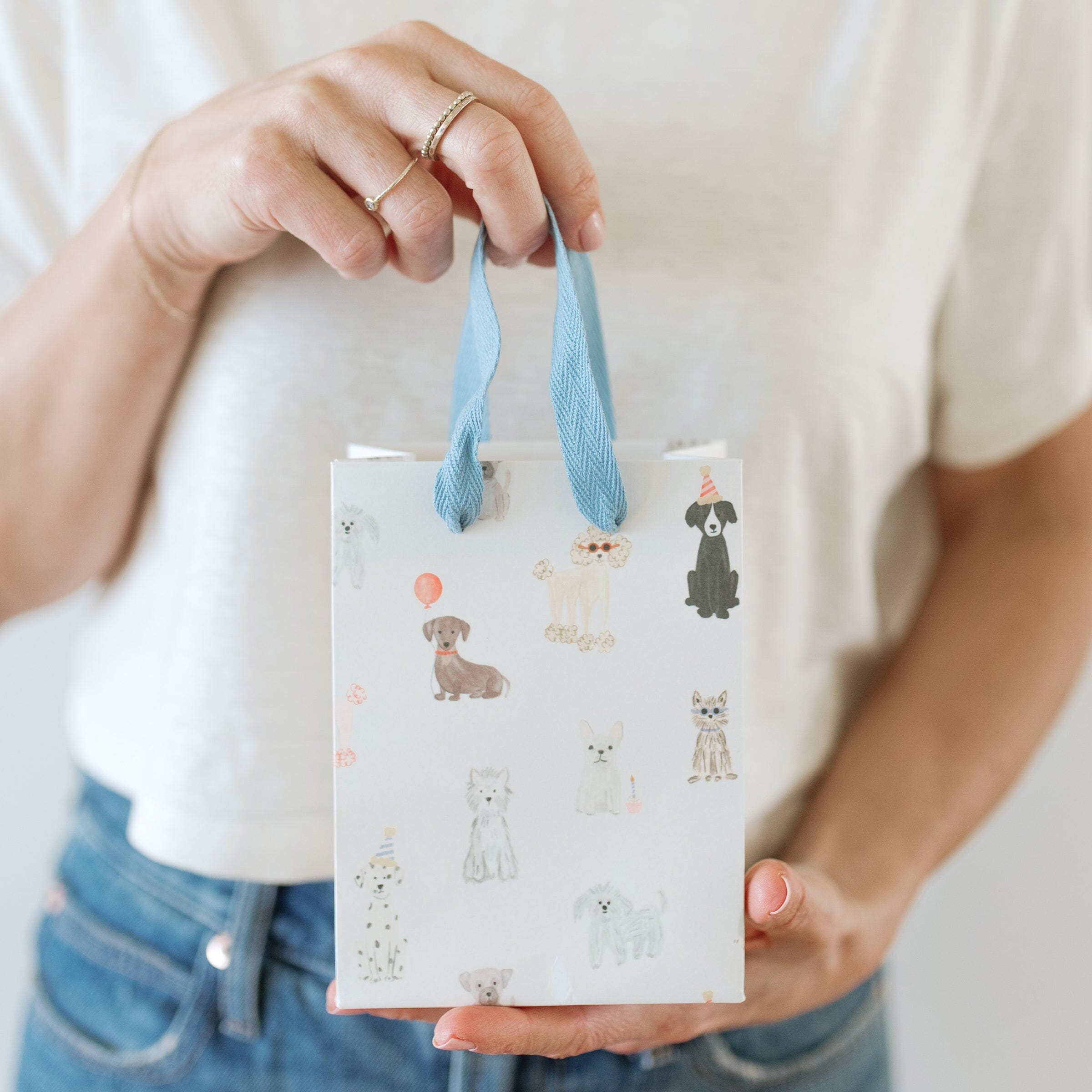 Party Dogs Gift Bag - Ramona & Ruth
