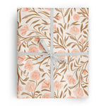 Pink Floral Gift Wrap Roll - Ramona & Ruth