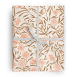Pink Floral Gift Wrap Roll - Ramona & Ruth