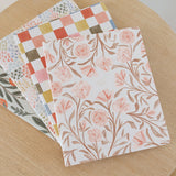 Pink Floral Stitched Monthly Planner - Ramona & Ruth