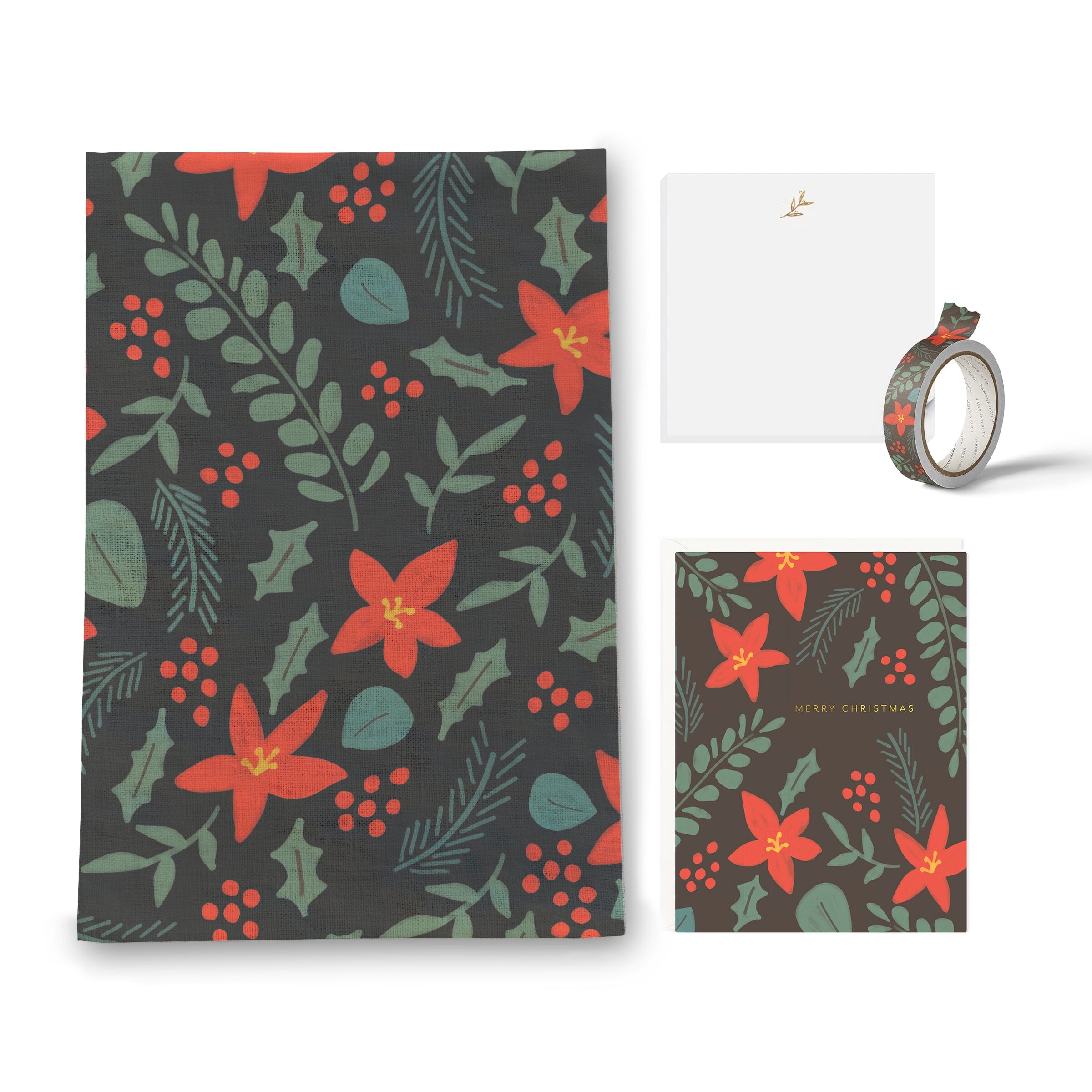 Poinsettia Holiday Collection - Ramona & Ruth