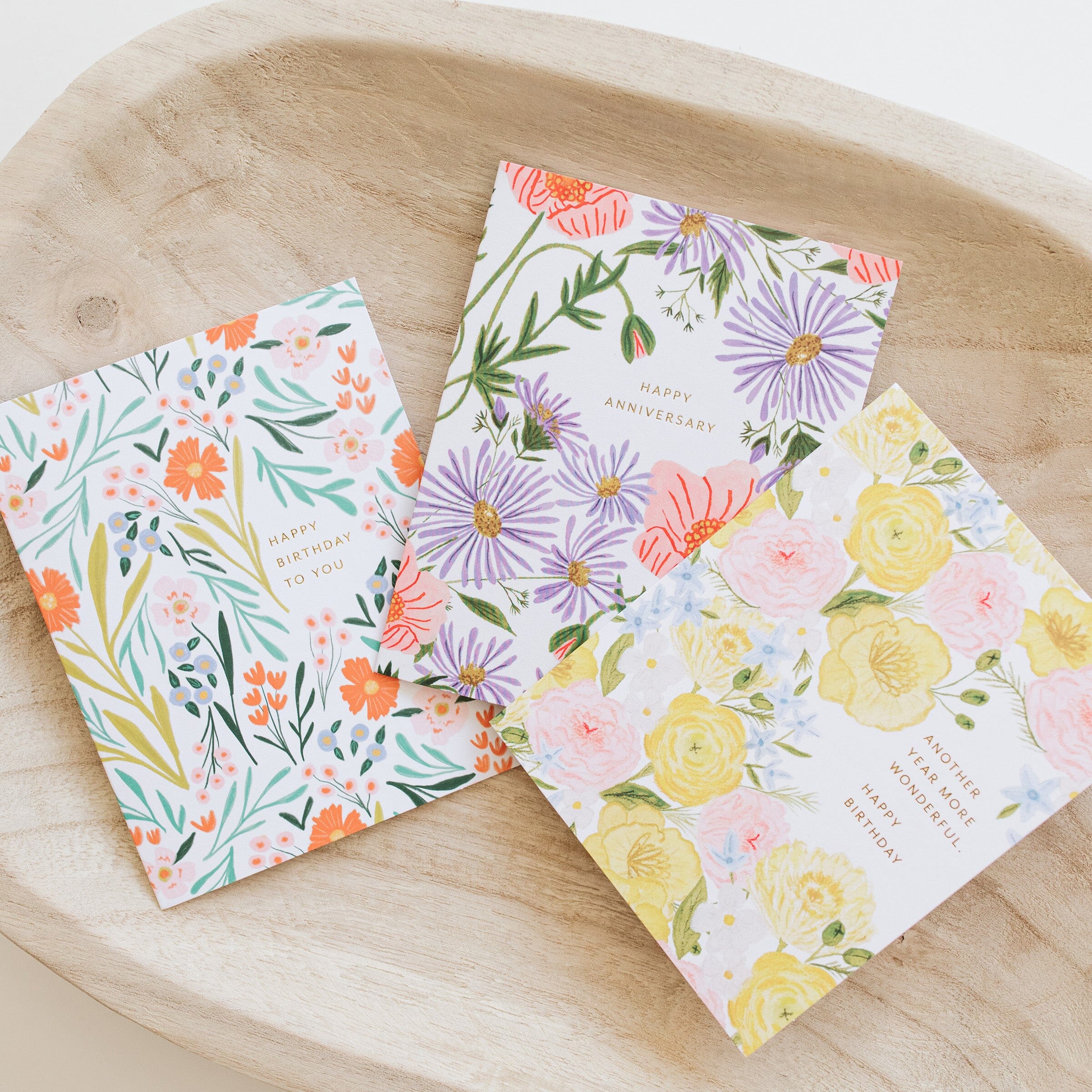 Poppy Anniversary Card - Ramona & Ruth