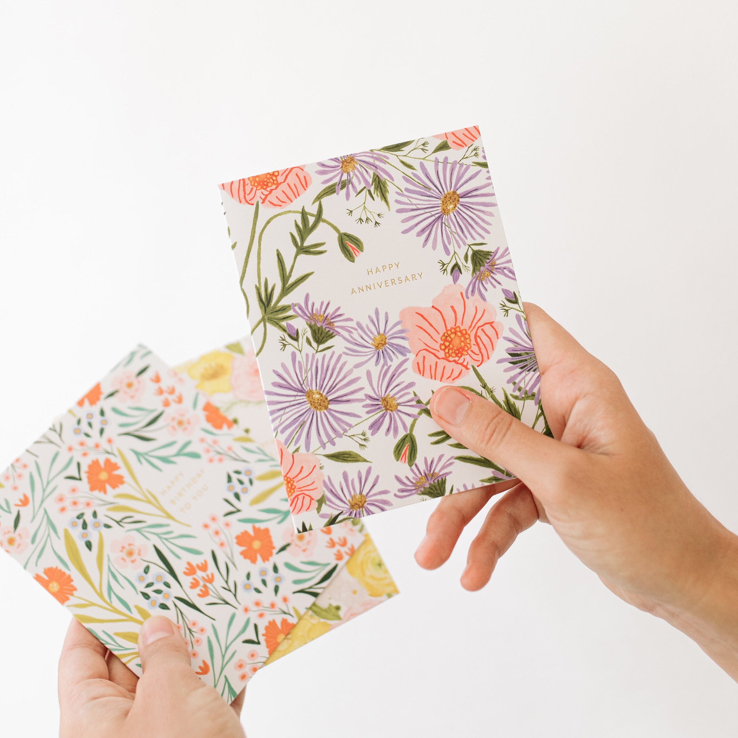 Poppy Anniversary Card - Ramona & Ruth