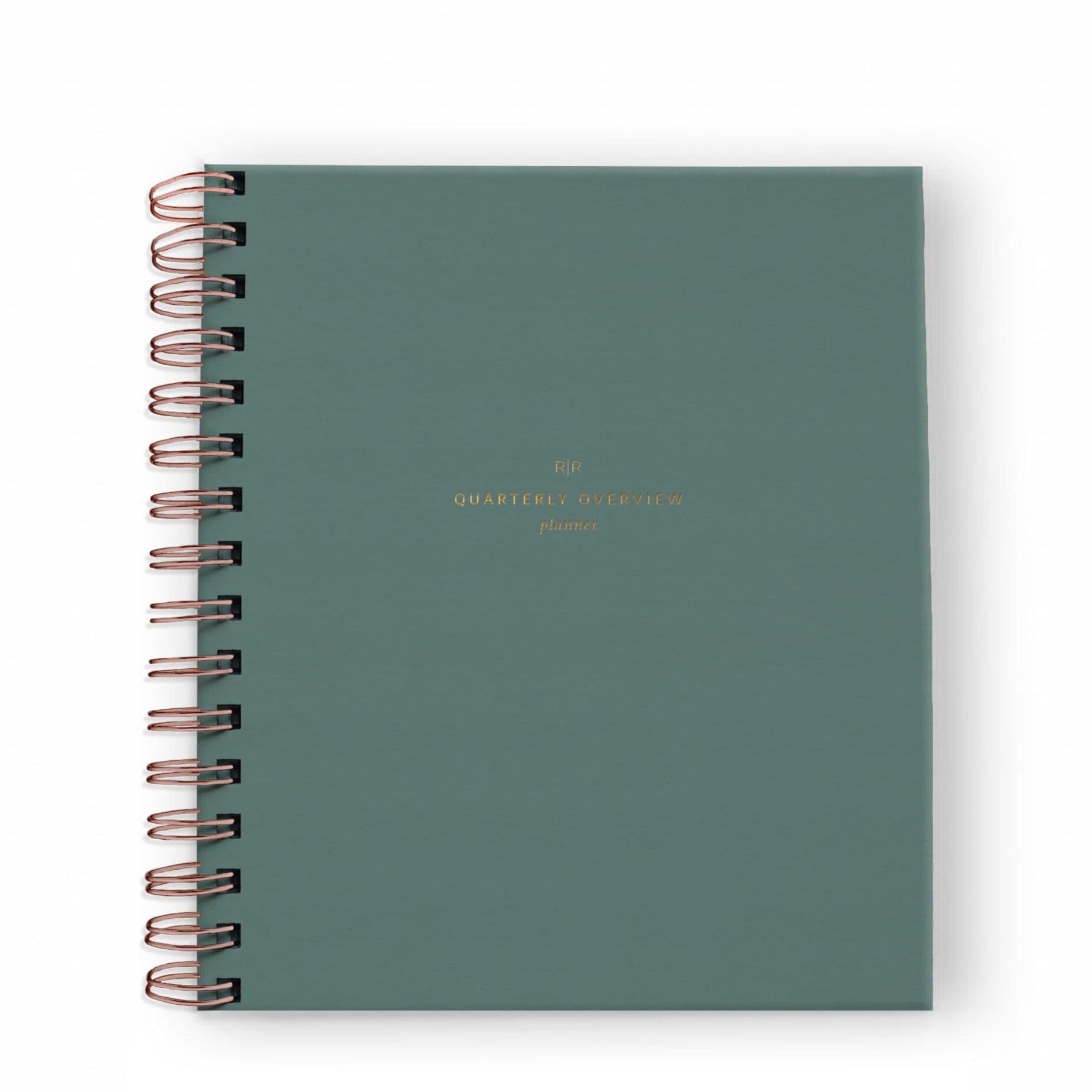 Quarterly Overview Planner - Ramona & Ruth Fern (Limited Edition) Standard Cover