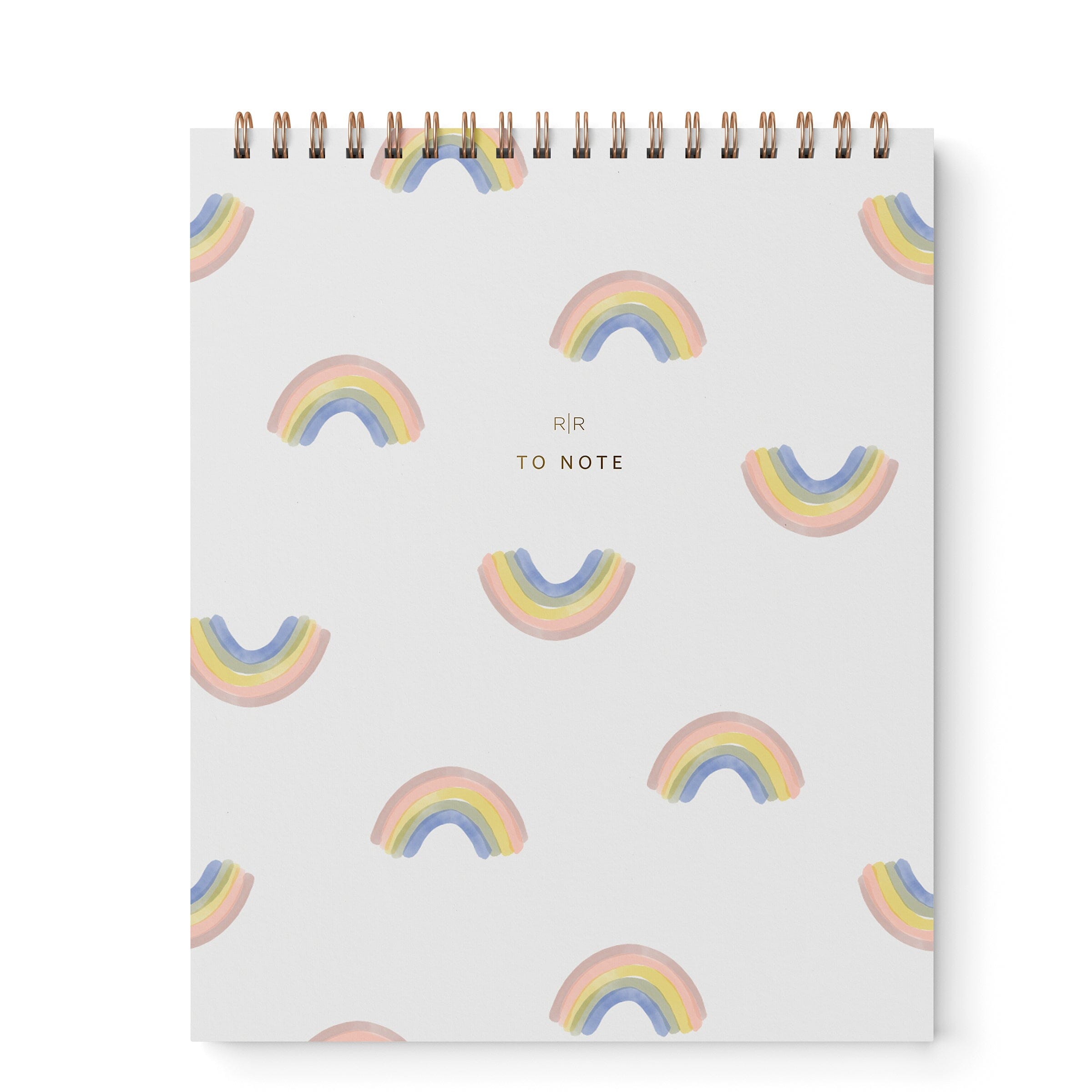 To Note Lined Notebook - Ramona & Ruth Rainbow