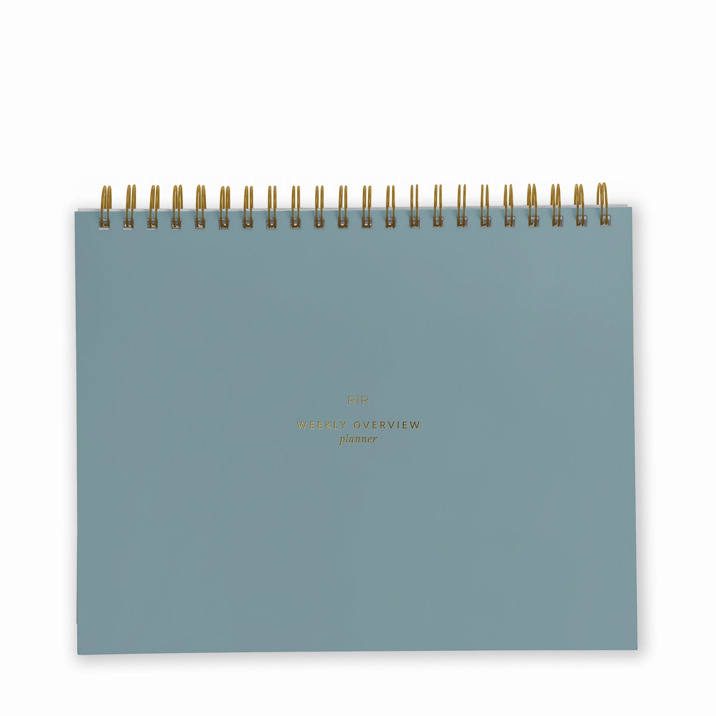 Weekly Overview Planner - Ramona & Ruth Steel Blue