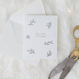 All is Calm & Bright Card - Ramona & Ruth