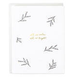 All is Calm & Bright Card - Ramona & Ruth