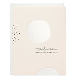 Beautiful Baby Girl Card - Ramona & Ruth
