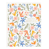 Birthday Floral Spice Card - Ramona & Ruth