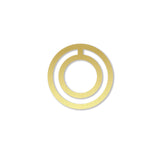 Brass Pagemarker - Ramona & Ruth Circle