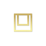 Brass Pagemarker - Ramona & Ruth Square