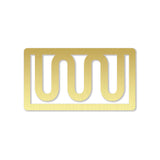 Brass Pagemarker - Ramona & Ruth Squiggle
