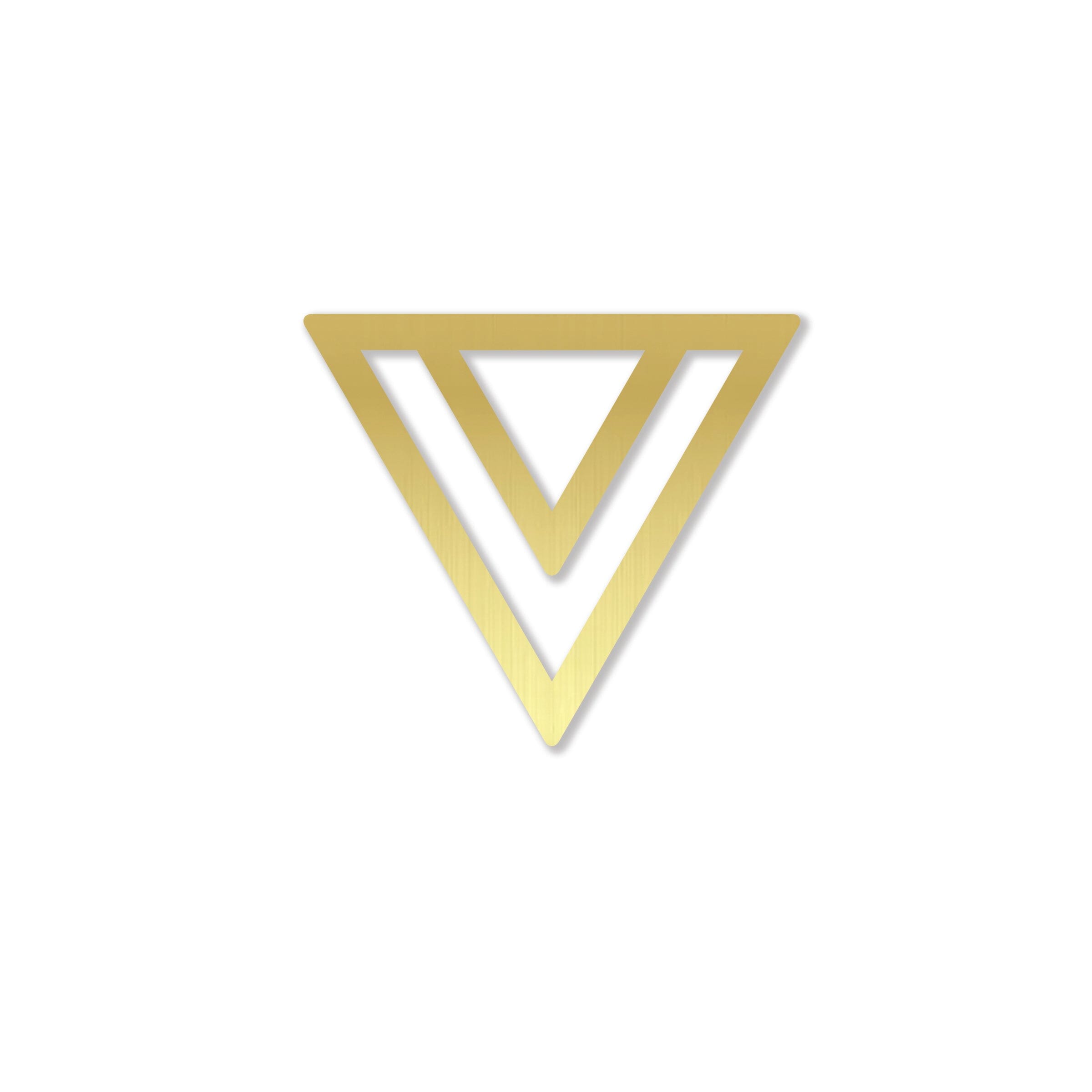 Brass Pagemarker - Ramona & Ruth Triangle