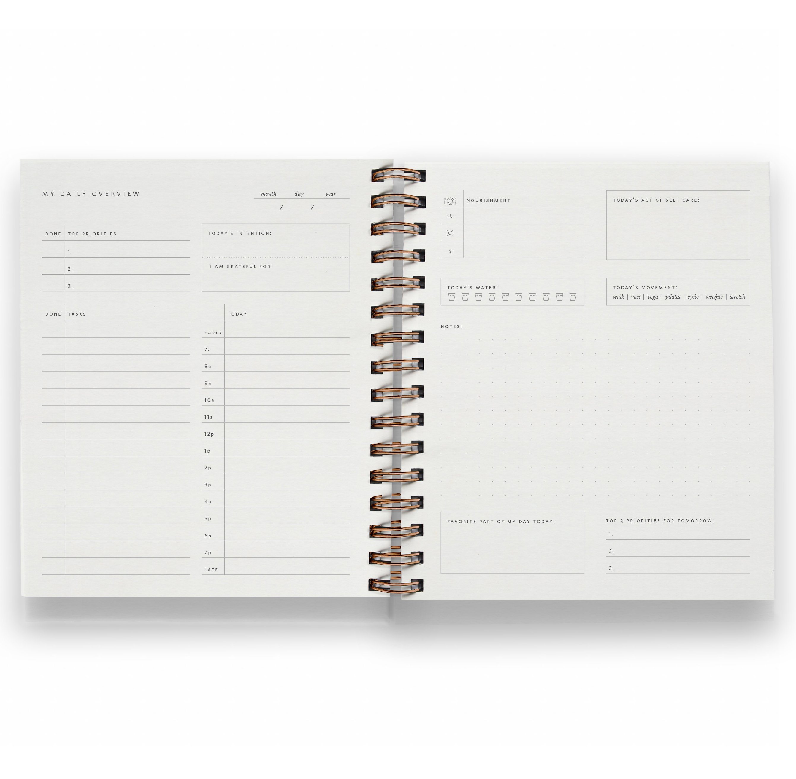 Daily Overview Planner - Ramona & Ruth