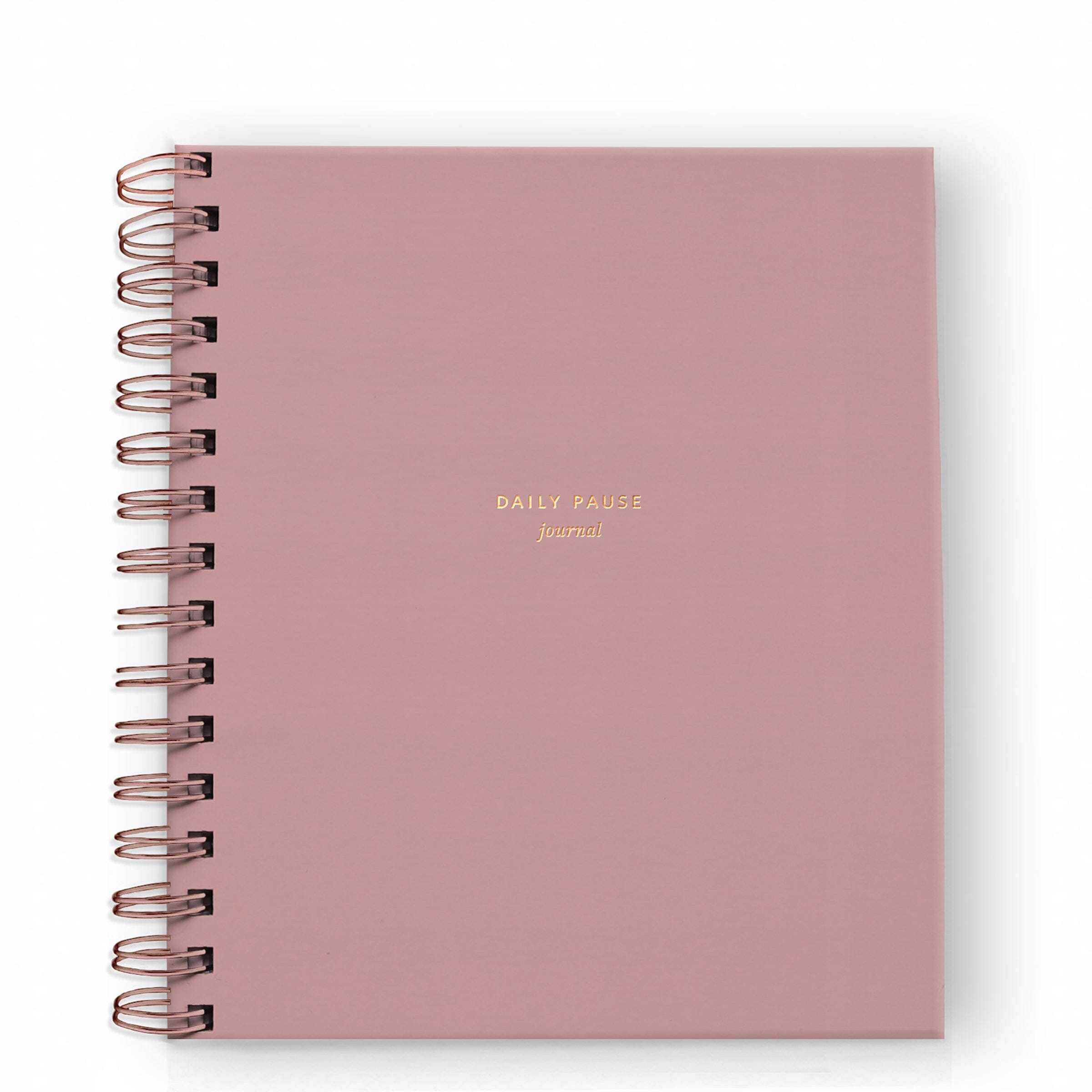 Daily Pause Journal - 5 Colors - Ramona & Ruth Dusty Rose 