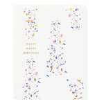 Happy Birthday Confetti Card - Ramona & Ruth