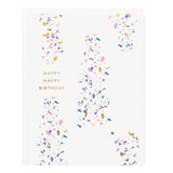 Happy Birthday Confetti Card - Ramona & Ruth