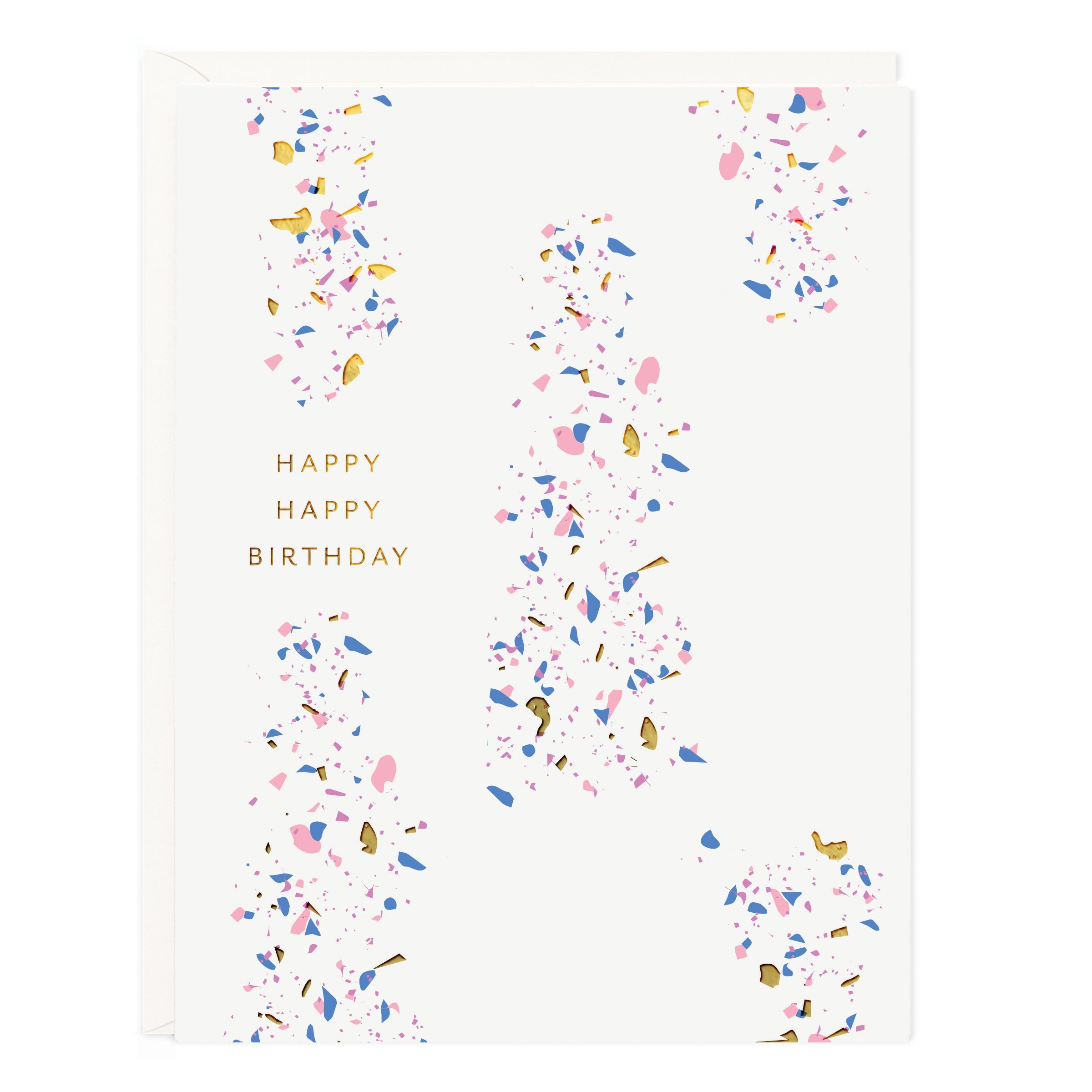 Happy Birthday Confetti Card - Ramona & Ruth 