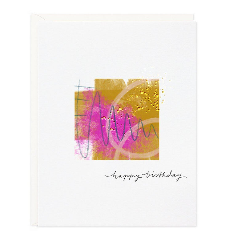 Happy Birthday Splash Card - Ramona & Ruth